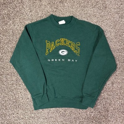 Vintage Nutmeg Green Bay Packers Sweatshirt Mens Large Green Made in USA