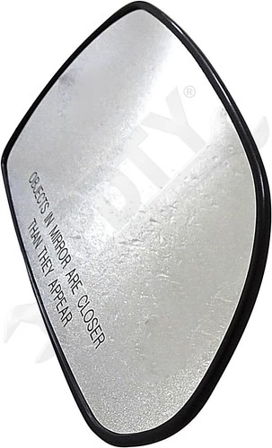 APDTY 67722 Non-Heated Plastic Backed Mirror Right