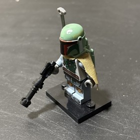 LEGO Star Wars Boba Fett Head w/ Beard Stubble SW0396 Minifigure