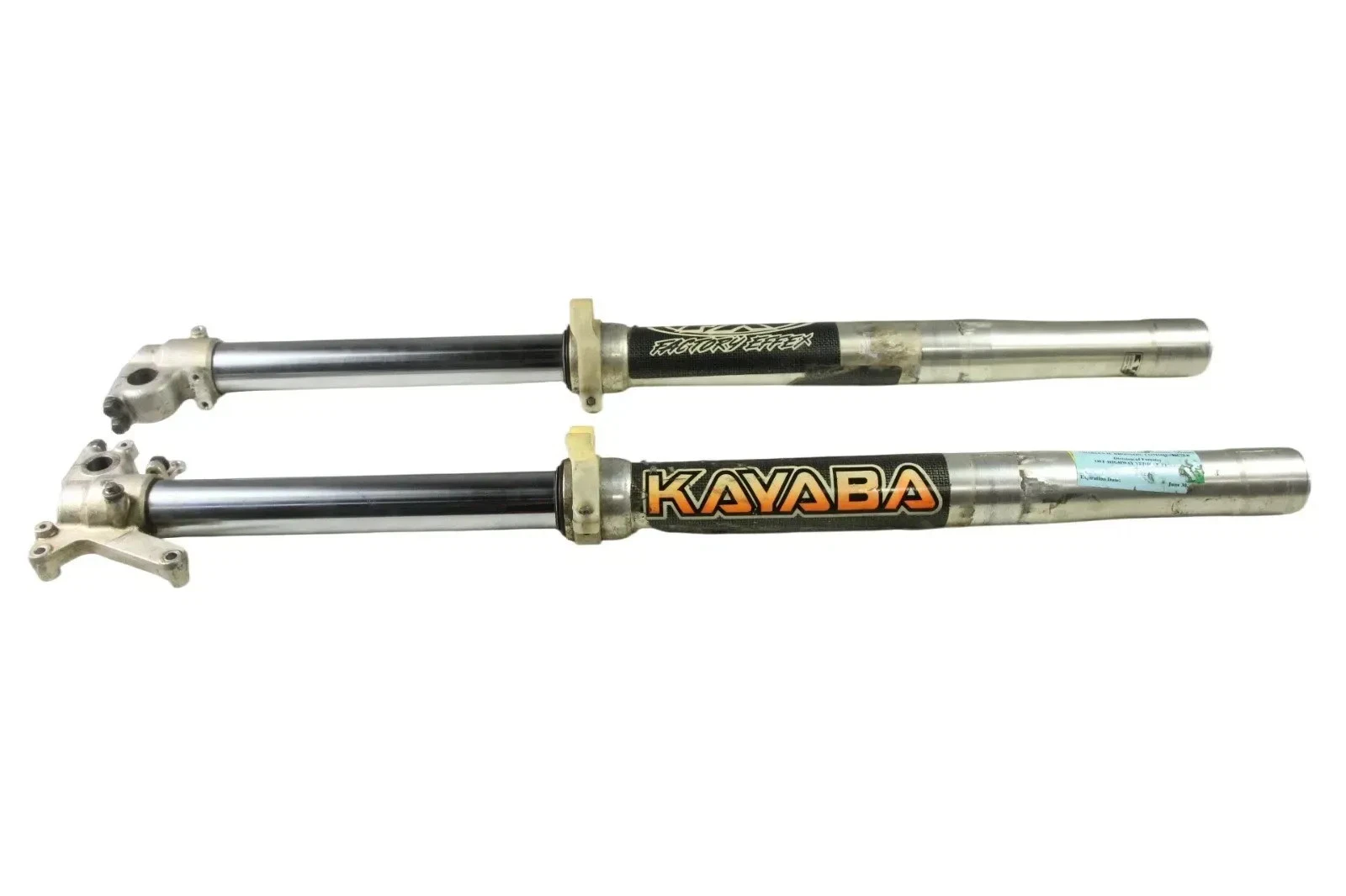 1999 Kawasaki KX250 OEM Left Right Front Suspension Forks B4536 44075-1079-14