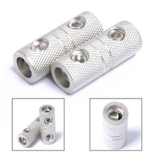 Efficient Power Delivery 8GA Splitter Wire Couplers for Car Audio (2 Pac