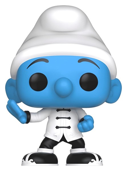 Gw56C9 Die SchlüMpfe Pop! Vinyl Figur Hefty Schlumpf Exklusive Edition 9 Cm Neu-image