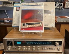  XX RARE VTG Onkyo TS-500 TOTL QUAD/Stereo receiver 1974 W/papers Serviced LOOK