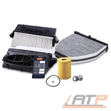 INSPEKTIONSPAKET FILTERSET F&Uuml;R MERCEDES C-KLASSE W204 E-KLASSE W212 300 350 CDI