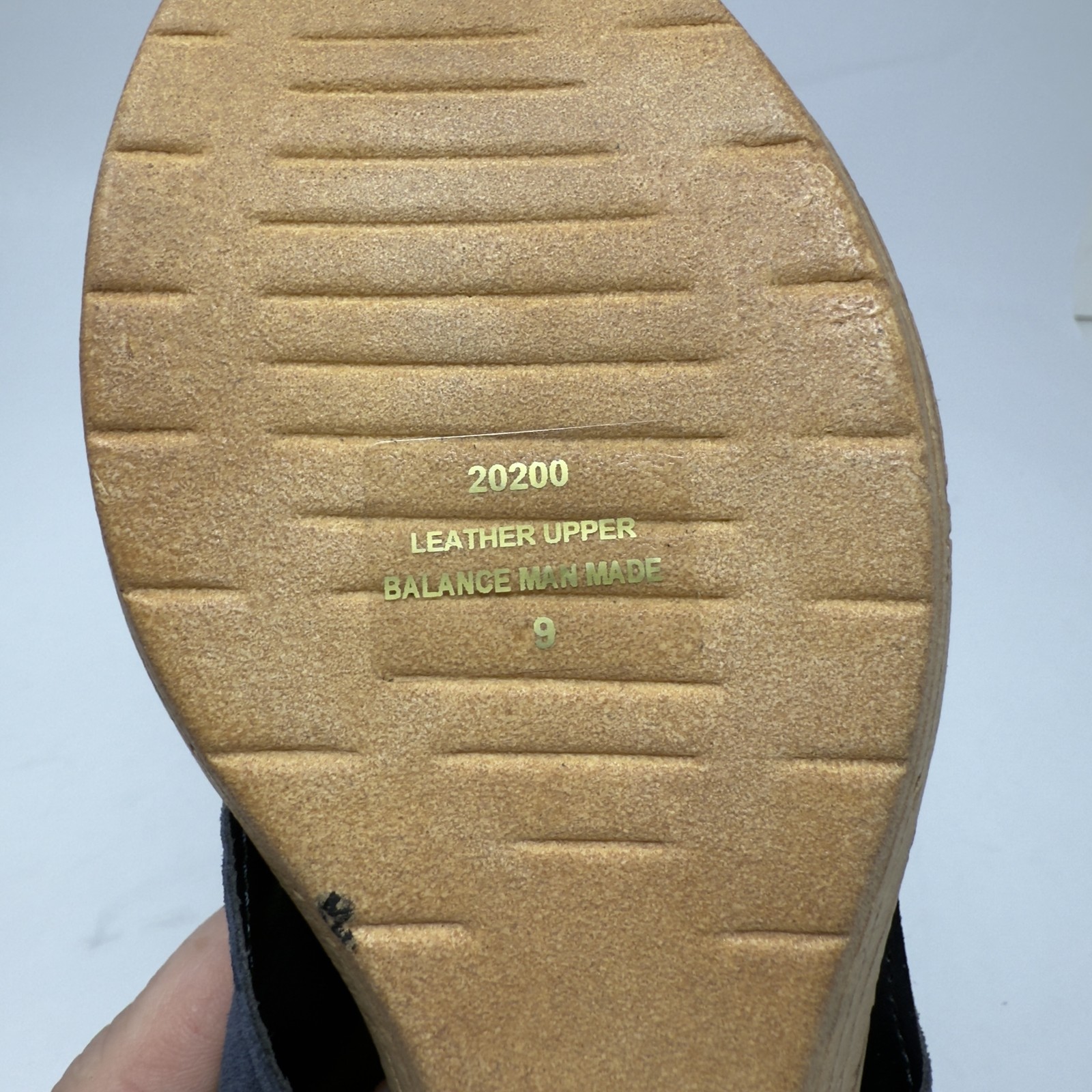 Mila Paoli Shoes Womens Size 9 Suede Wedge Sandals Made in Italy Leather Comfort