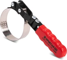 HORUSDY Small Swivel Oil Filter Wrench, 2-3/4" to 3-1/4" 70-83mm, Orange