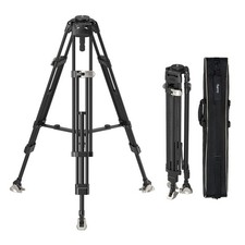 SmallRig FreeBlazer Heavy-Duty Carbon Fiber Tripod, 72" Video Bowl Black