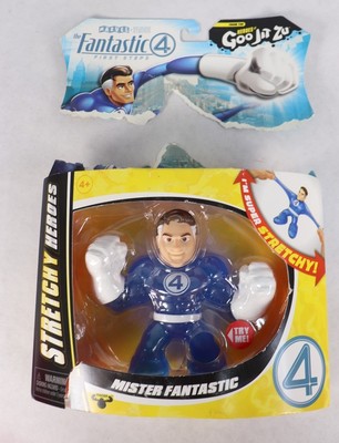 Heroes of Goo Jit Zu Marvel Fantastic 4 Mister Fantastic New Damaged Package