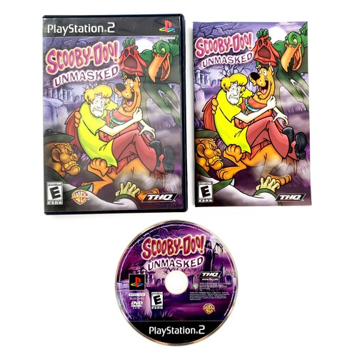 Scooby-Doo Unmasked (Sony PlayStation 2, 2005) Complete Tested & Works