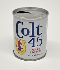 COLT 45 STRONG Malt Liquor - 8 Ounce Pull Top Beer Can - National, Baltimore, MD