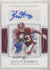 2019 Panini National Treasures Rookie Signatures 46/99 Kelvin Harmon Auto 3c4