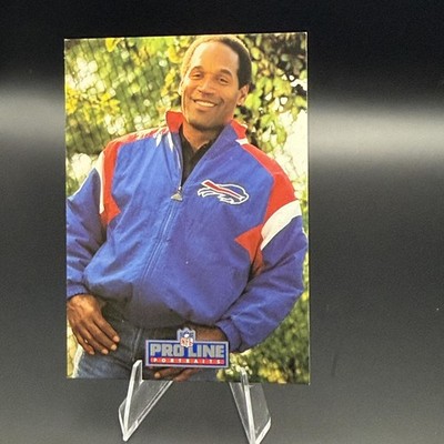 1991 Pro Line Portraits #28 O.J. Simpson - Use bid button as he did it