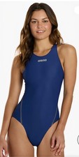 Arena Powerskin ST swimsuit in royal blue, size 30