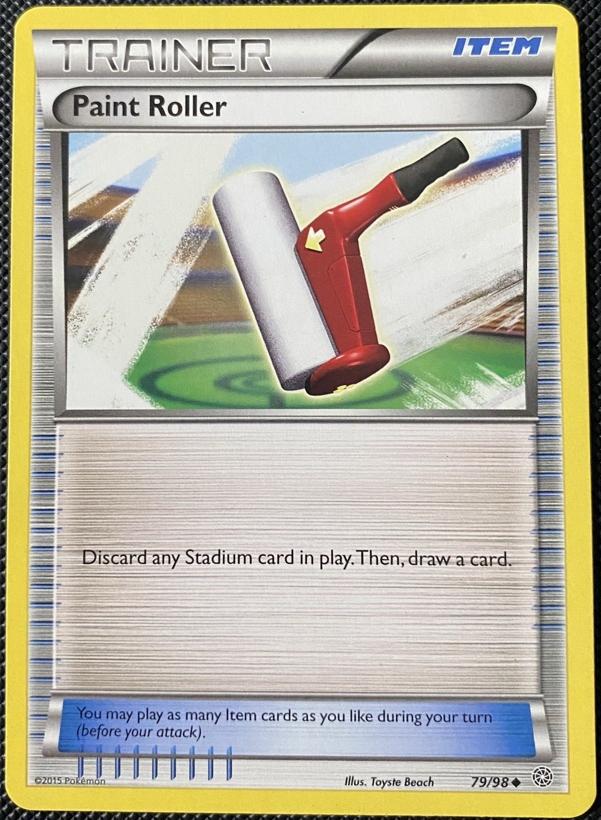 Paint Roller 79/98 UNCOMMON - Pokemon XY Ancient Origins Card - Pokémon Card