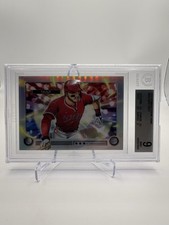 Topps 2026 Chrome Bowman Anime Insert BA-23 Mike Trout BGS 9