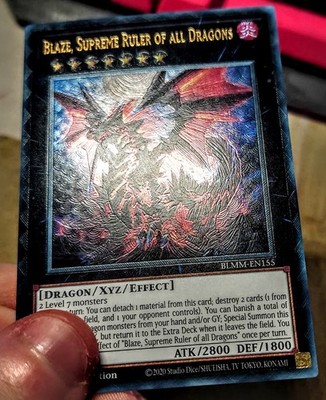 Yu-Gi-Oh! Ultimate Rare Style Blaze, Supreme Ruler of All Dragons