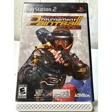 Greg Hastings Tournament Paintball Maxd PS2 PlayStation 2 Tested Working
