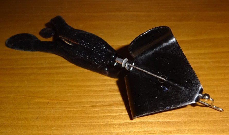 Big Bite Baits Tour Toad Buzz Buzzbait, 4", 3/8 Oz., Black Blade/Black Toad - Image 10