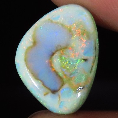 4.55 Cts Australian Monarch Opal Cabochon Selten Lose Edelstein 13x18x3 mm PY579
