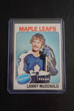 1975-76 Topps Hockey Lanny McDonald Raw