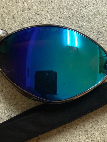 Aviator Goggles 4400 LEON JEANTET. GUN METAL FRAME W/ IRIDIUM LENSES. CLEAN - Bild 4 von 8