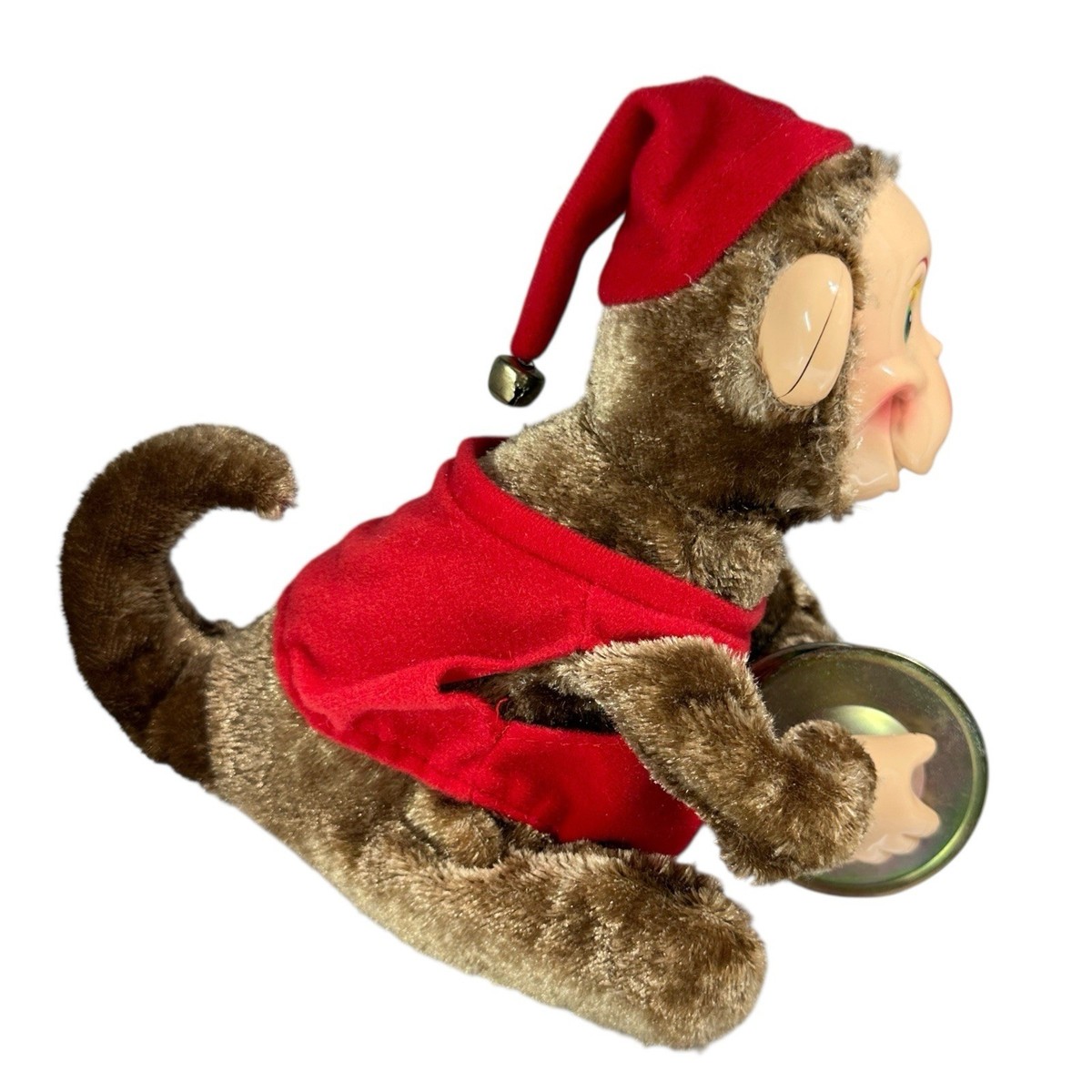 Christmas Magic Monkey Cymbal Banging Plush NOT Working Toy Vtg | eBay