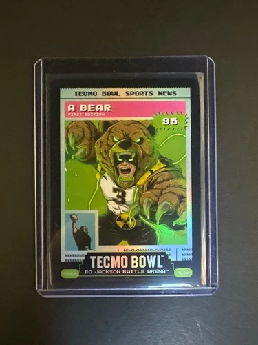 A Bear Tecmo Bowl Bo Jackson Battle Arena 95 Glow N264 News