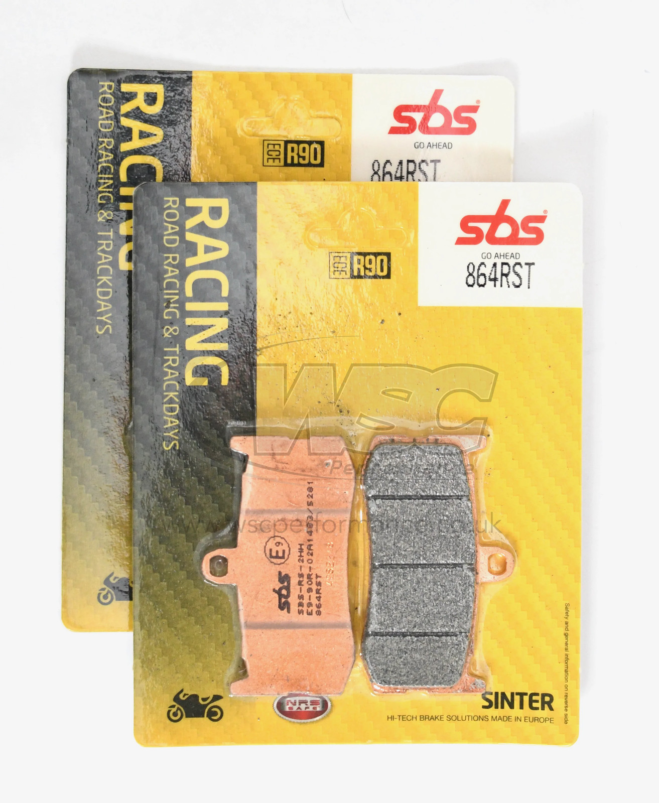 SBS 864RST Road/Sport/Track Sintered Front Brake Pads - Image 11