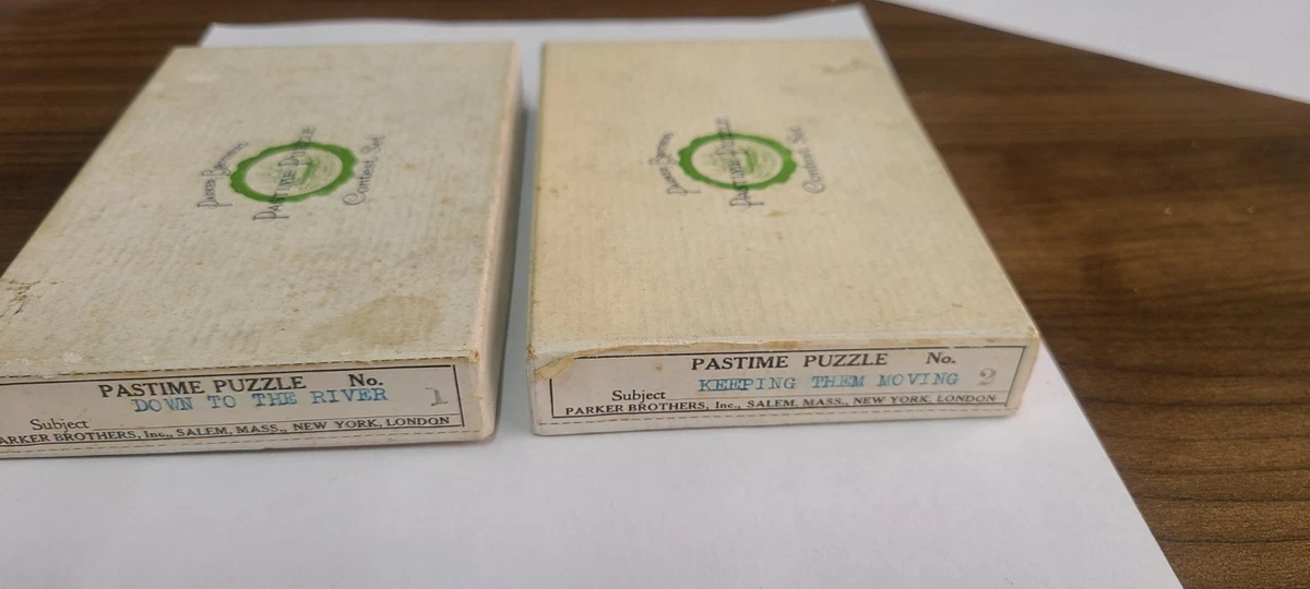 Collectors & Hobbyists Multi-Color 1930 Year Vintage Puzzles for