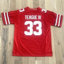 Nike Ohio State Buckeyes Master Teague III #33 Football Jersey Large OSU Red