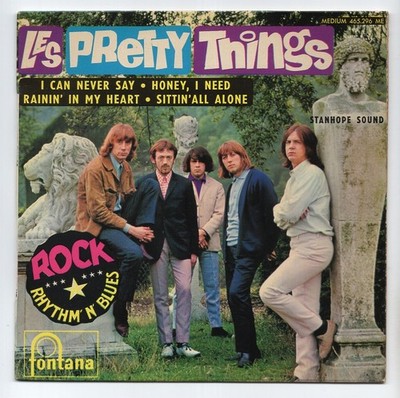 The PRETTY THINGS * I Can Never Say * 1965 FRANCE EP * 60's UK FREAKBEAT GARAGE