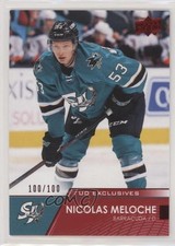 2021-22 Upper Deck AHL Exclusives 100/100 Nicolas Meloche #71 0l2