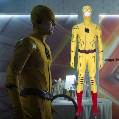 The Flash Season 8 Reverse-Flash Cosplay Costume Outift Mens Halloween Bodysuit - Image 1 of 4