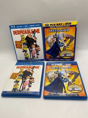 Megamind & Despicable Me Children s Family Blu Ray and DVD Set of 2