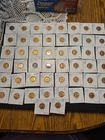 50 Beautiful Uncirculated/BU 1954-1958 Lincoln Wheat Pennies