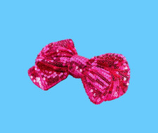 Xhilaration Sequin Hair Pin Bow Hair Clip Ribbon Pink Cute Hair Accessories Gift
