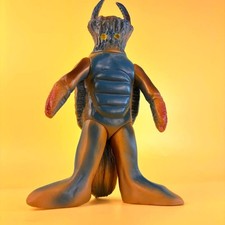 Marusan Ultra Monster Series Tortos Kaito Ocher molding, with Margacha Godzilla