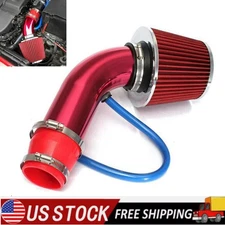 3" Car Cold Air Intake Filter Pipe Induction Kit Power Flow Hose System Car Part