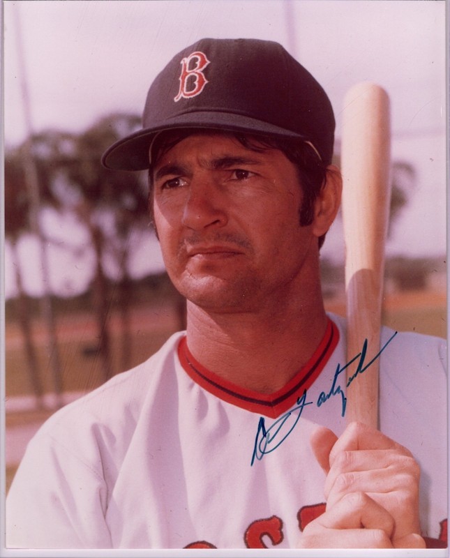 Carl Yastremski.  8 x 10 Color Photo, No coa,