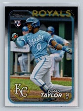 2024 Topps #32 Samad Taylor Rainbow Foil Rookie