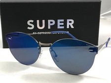 RetroSuperFuture Tuttolente Panama Blue 7MC Sunglasses 50mm NIB