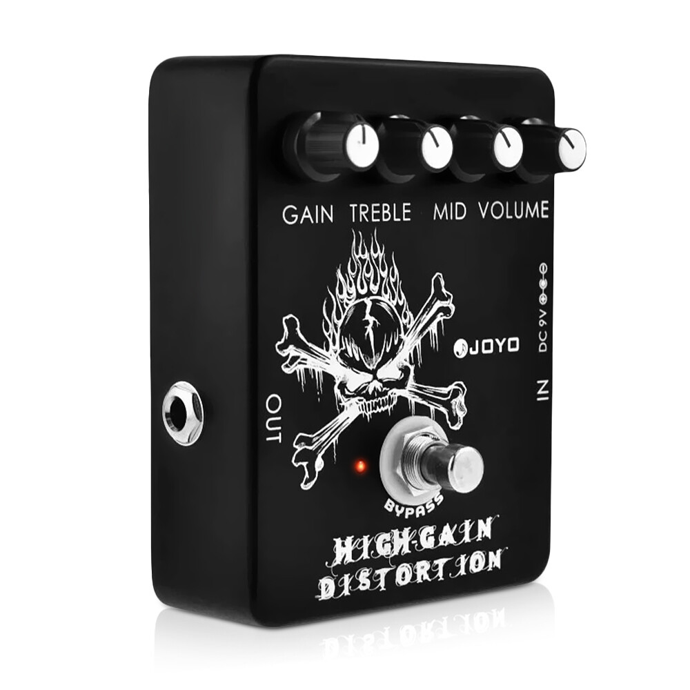 JOYO High Gain Distortion Guitar Pedal from Crunch to Heavy
