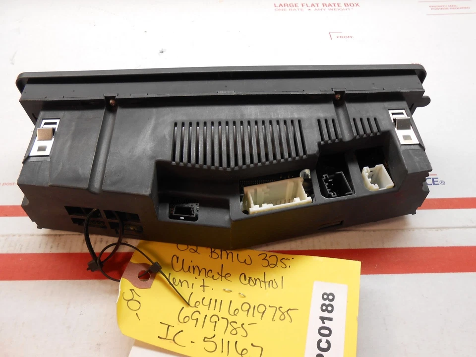 02 BMW 325i unidade de controle climático 64116919785 6919785 ic# 51167 PC0188 - Imagem 2 de 4