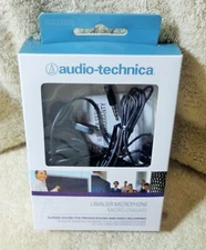 Audio-Technica Lavalier Microphone ATR3350iS For Video Presentations & Recording