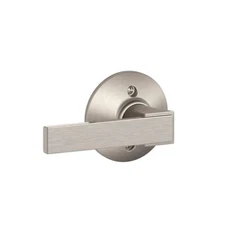 SCHLAGE Lock Company Northbrook Lever Non-Turning Lock, Satin Nickel (F170 NBK