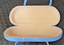 Jessica Mcclintock Glasses Hard Case Blue/Silver Purse Style