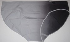 NWT VICTORIA'S SECRET PINK GRAY OMBRE LOGO COOL COMFY SEAMLESS BIKINI PANTIES
