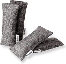 12 Pack Charcoal Shoe Deodorizer Bags, Bamboo Charcoal Air Purifying B
