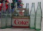 Vintage Original Coke ONE PINT Six Half Quarters 69 Cents Deposit 12 Cents" USA