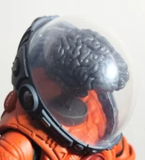 3D Printed Custom Heads For Cosmic Legions 1.0-Floating Brain-Set Of 3